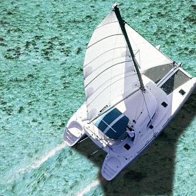 36)Le Meridien Ile Maurice—Catamaran aerial view 拍攝者.jpg