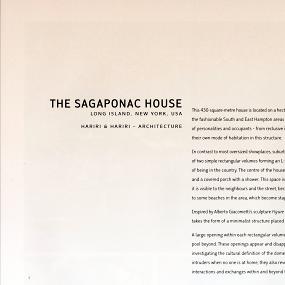 THE SAGAPONAC HOUSE