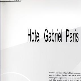 Hotel Gabriel Paris