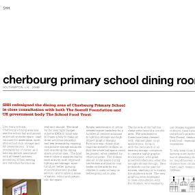 cherbourg primary school dining room