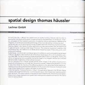 spatial design thomas haussler