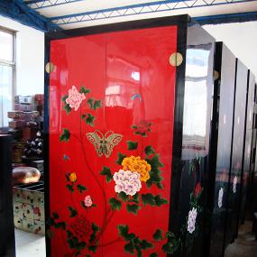 (053)黑红门大衣柜100-60-190，８７５０元.JPG