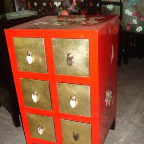 (020)红柜金抽六斗柜，42-42-72，３０００元.JPG