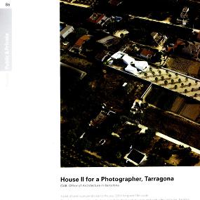 塔拉戈纳为摄影师而建的住宅