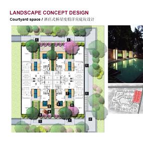 海南三亚南田温泉度假公寓景观概念方案设计