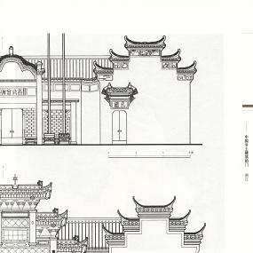 中国乡土建筑的门